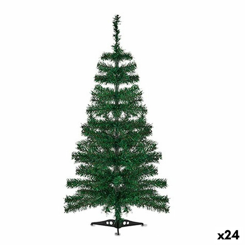 Christmas Tree Green Metal Plastic 42...