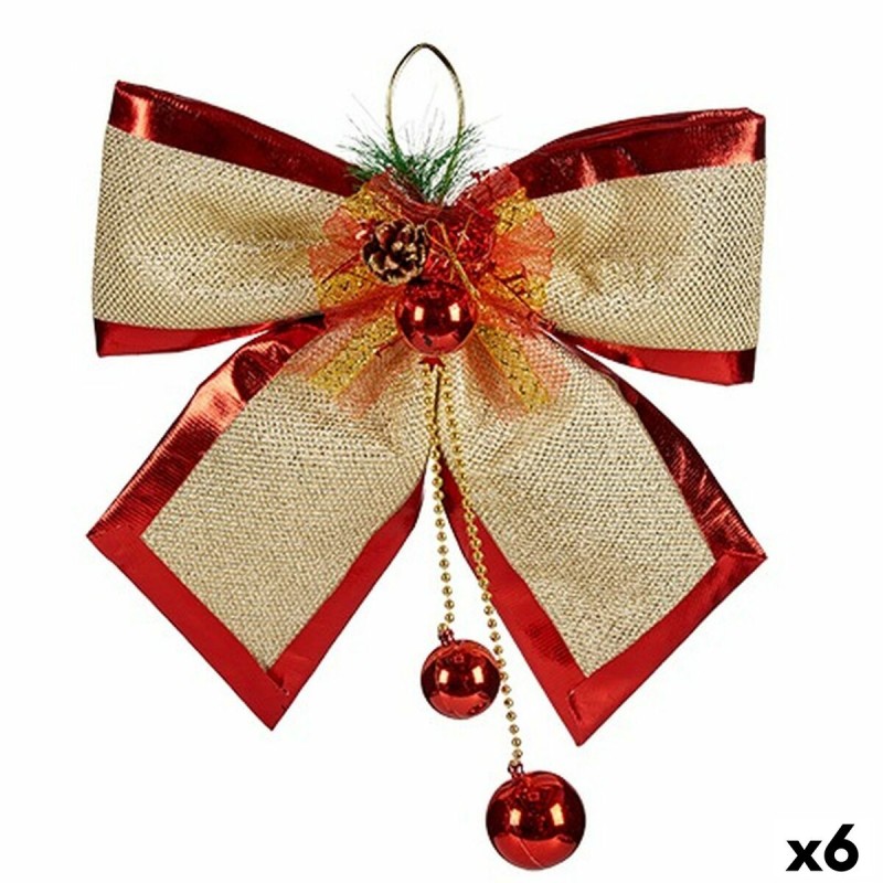 Lasso Christmas bauble Red Golden...