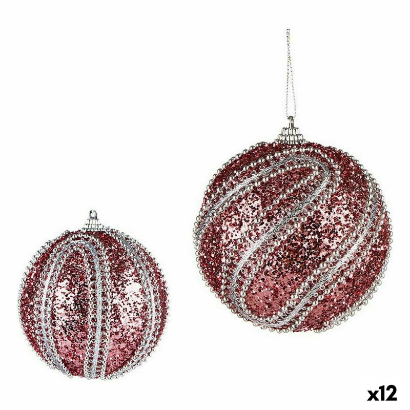 Set of Christmas balls With relief Ø...