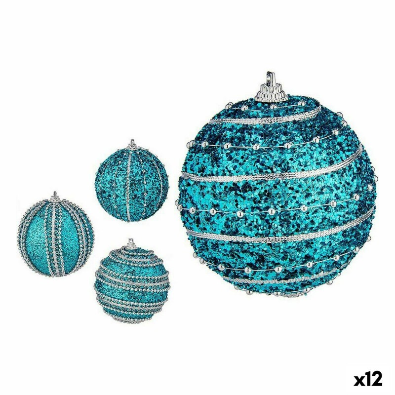 Set of Christmas balls With relief Ø...