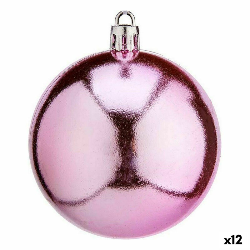 Lot de boules de Noël Rose Plastique...