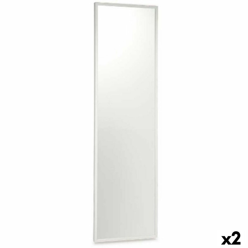 Specchio da parete Bianco Legno MDF...