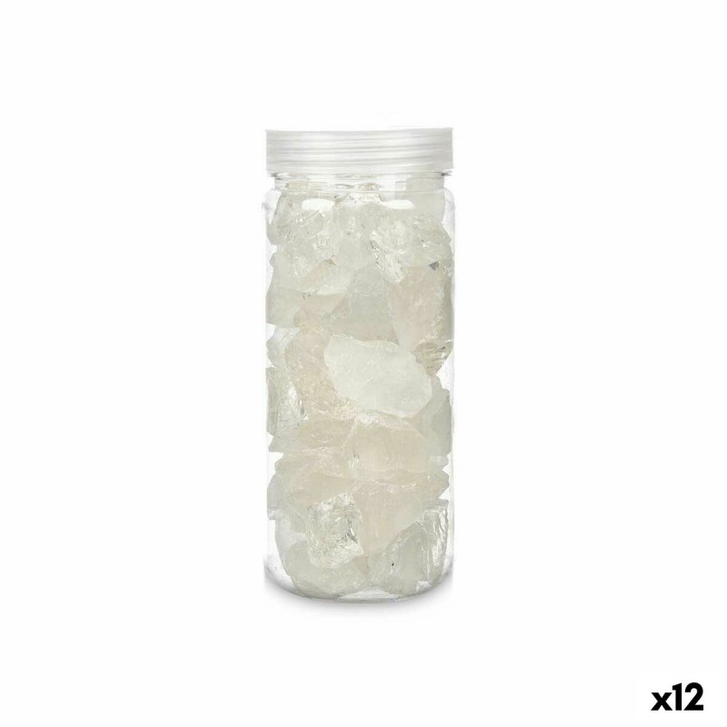 Decorative Stones 600 g Quartz White...