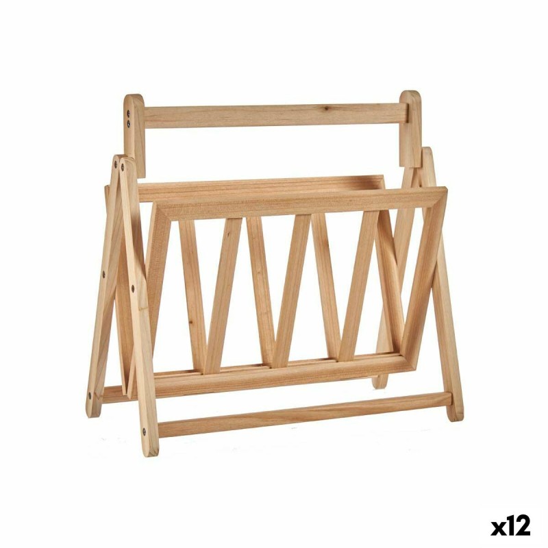 Magazine rack Brown Wood 30 x 37,5 x...