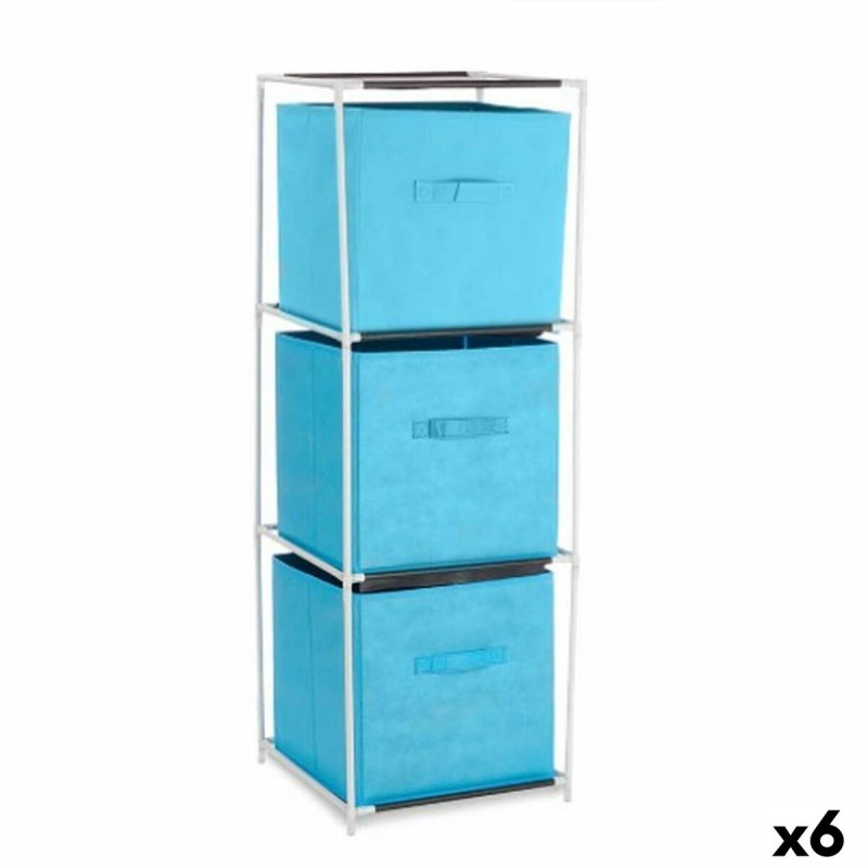 Shelves Blue White polypropylene Iron...