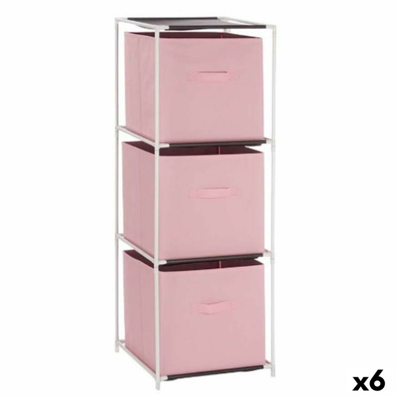 Shelves White Pink polypropylene Iron...