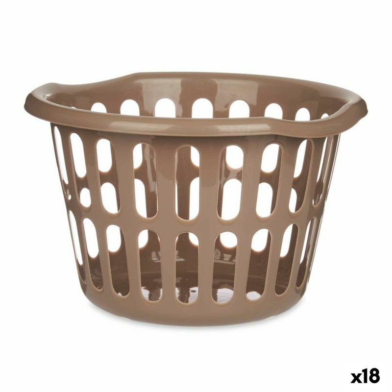 Basket Taupe polypropylene 27 L 40 x...