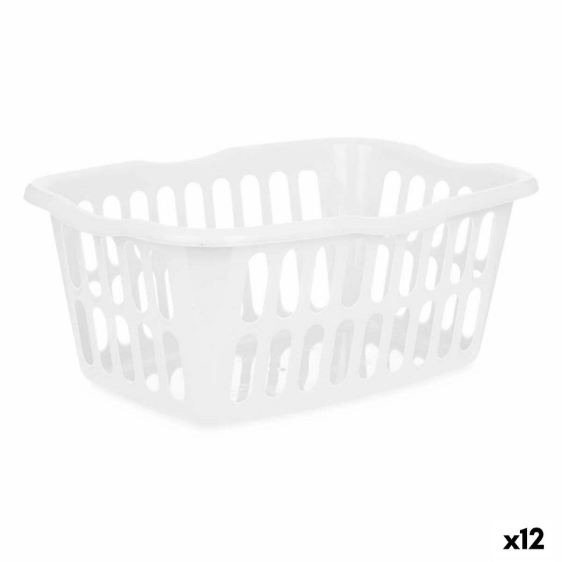 Basket White polypropylene 50 L 58 x...