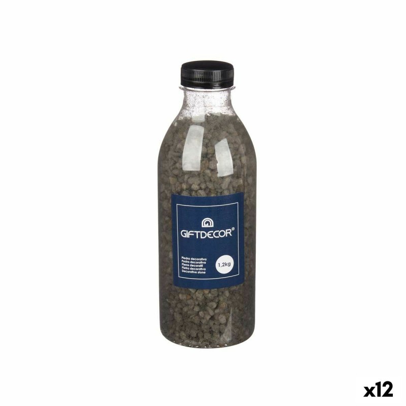 Deko-Steine Marmor Schwarz 1,2 kg (12...