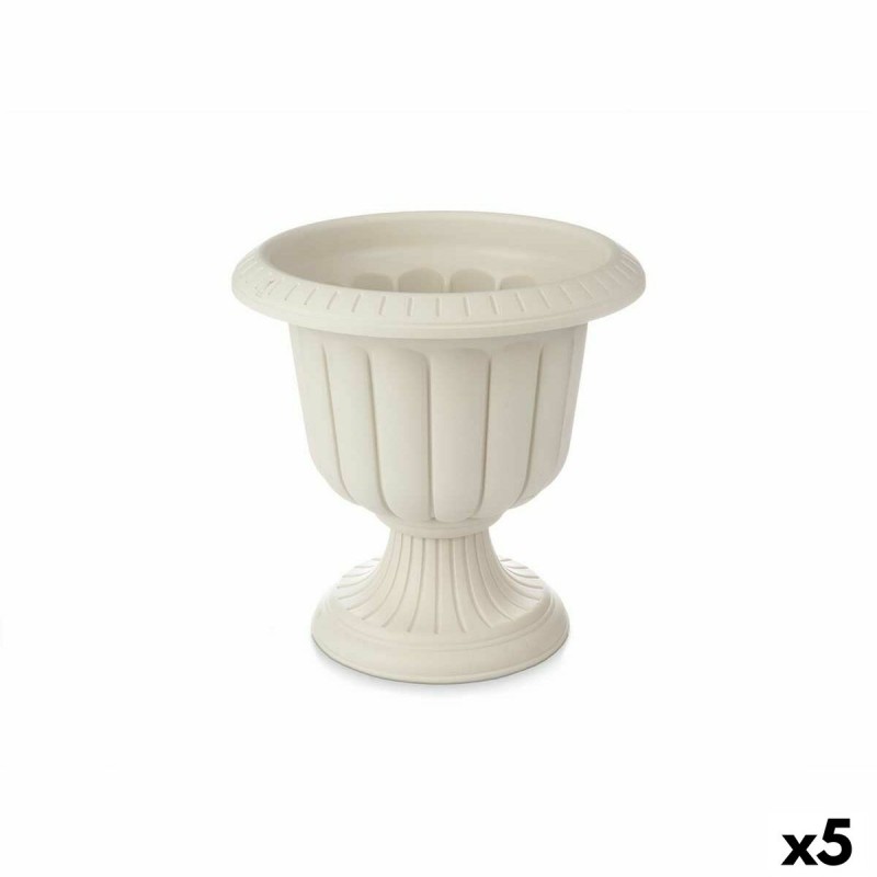 Cache-pot Verre Beige Plastique 47,8...