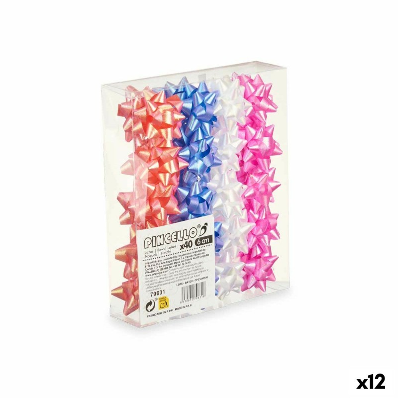 Lazos Brillo 6 cm Pastel PVC (12...