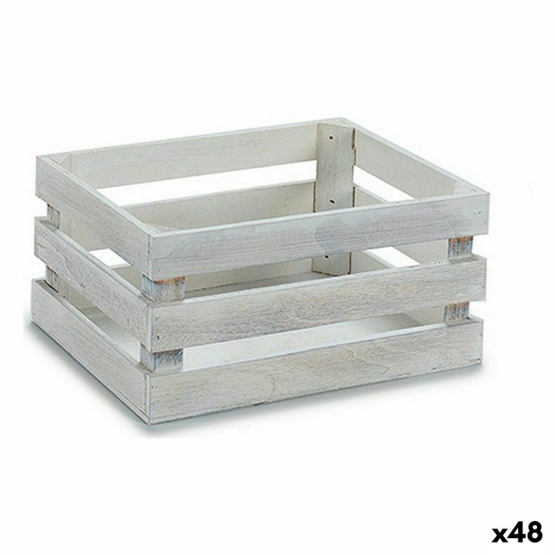 Decorative box White Aspen wood 22 x...