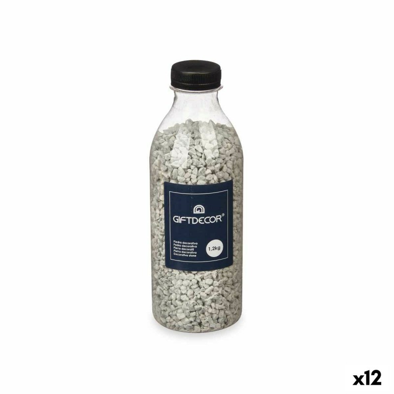 Deko-Steine Marmor Grau 1,2 kg (12...