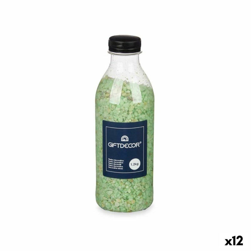 Deko-Steine Marmor grün 1,2 kg (12...