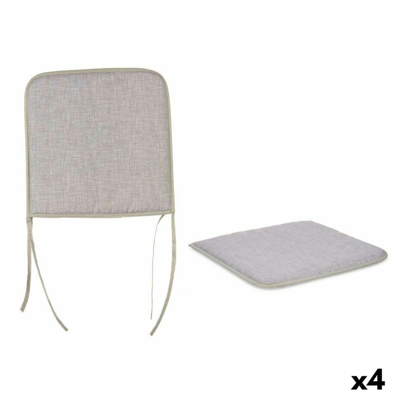 Chair cushion Light grey 38 x 2,5 x...