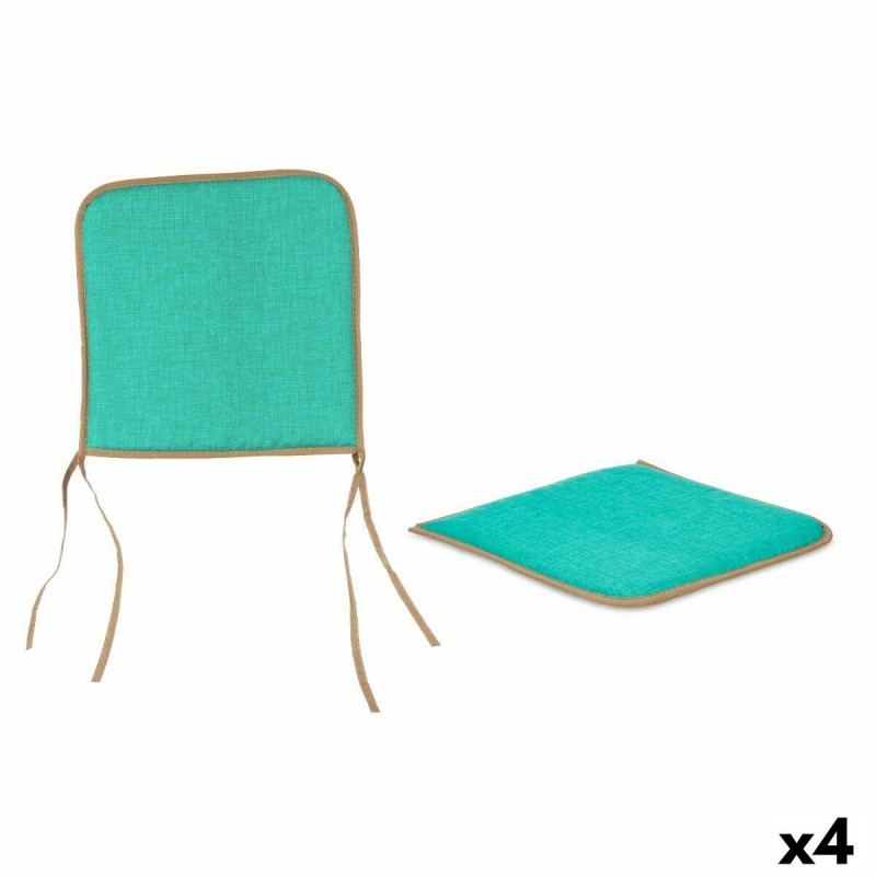 Chair cushion Green 38 x 2,5 x 38 cm...