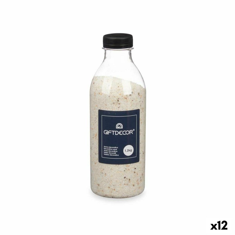 Dekorativer Sand Weiß 1,2 kg (12 Stück)