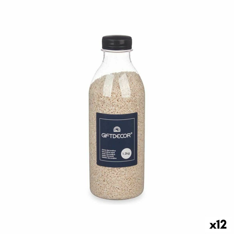 Dekorativer Sand Beige 1,2 kg (12 Stück)