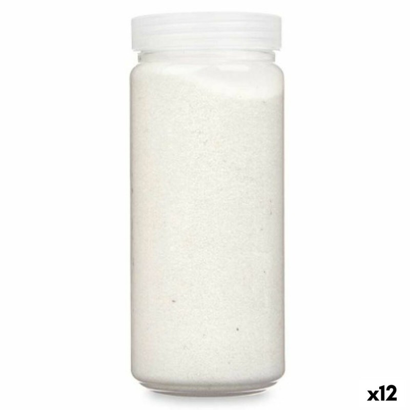 Dekorativer Sand Weiß 700 g (12 Stück)