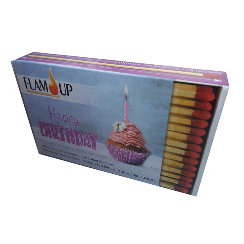 Matches Flam Up Long Barbecue 3 Units