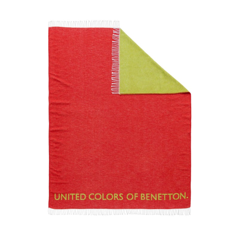 Deken Benetton RAINBOW BE Rood Groen