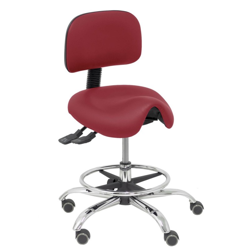 Sgabello Zarza P&C 933CRRP Rosso...