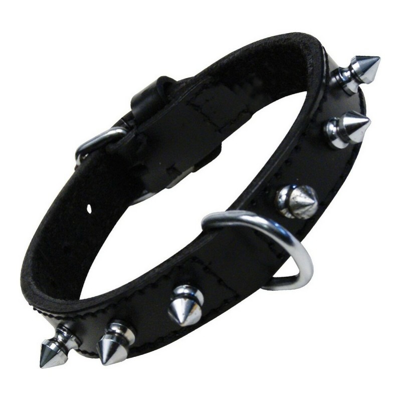 Hondenhalsband Gloria Zwart Spikes...