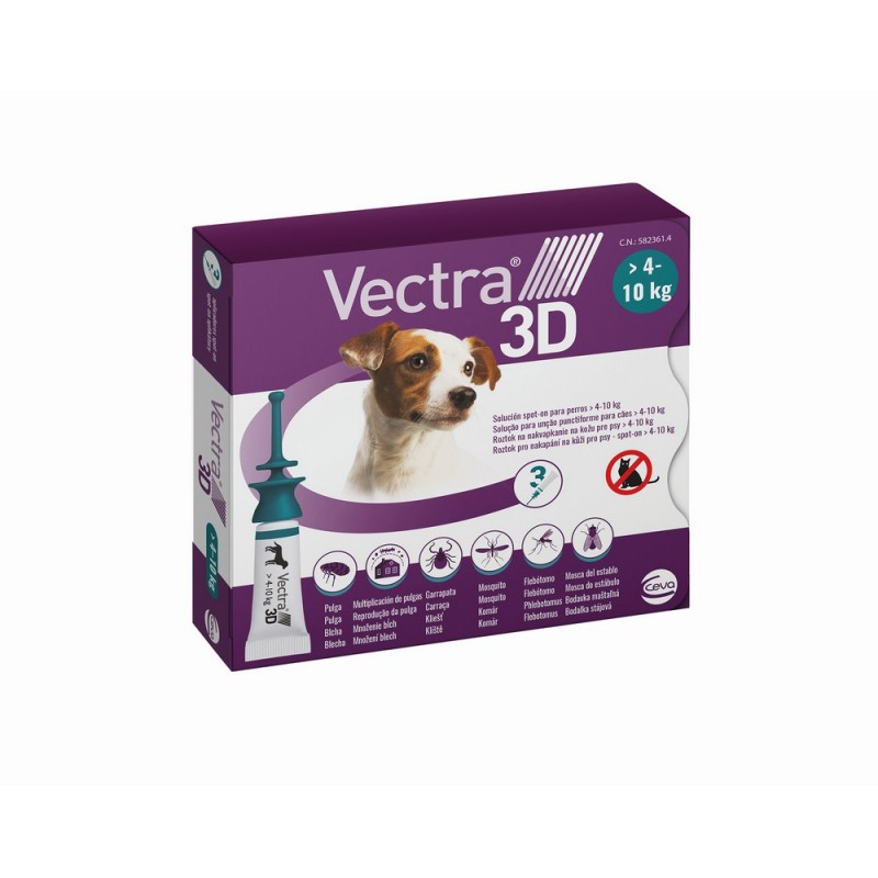 Pipette pour chien Ceva 3D S 4-10 kg...