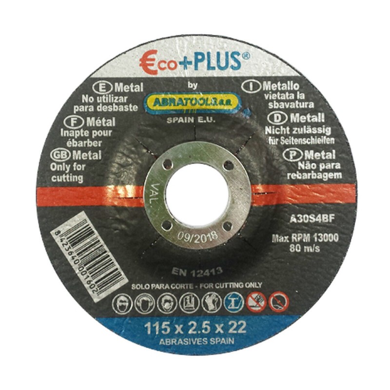 Cutting disc Abratools 178 x 3 x 22 mm