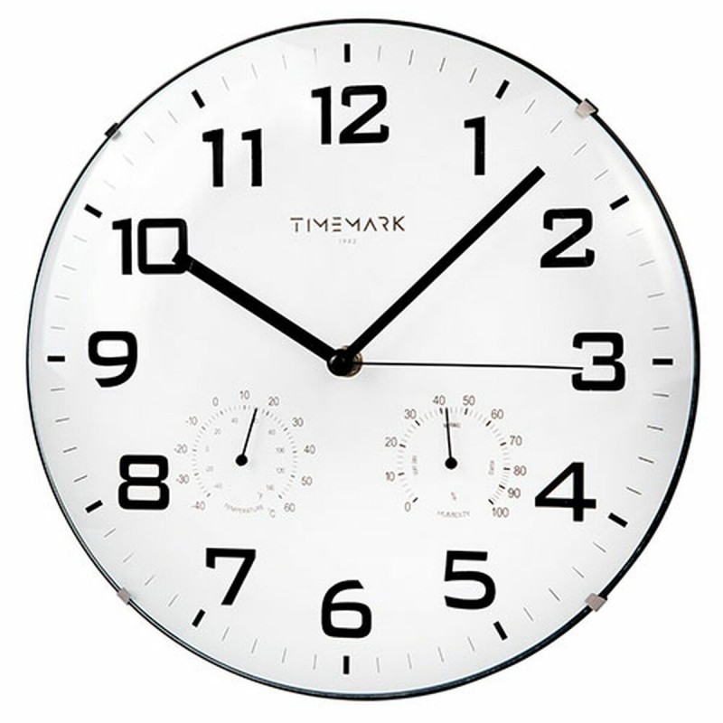 Muurklok Timemark Digitaal 28 x 28 cm