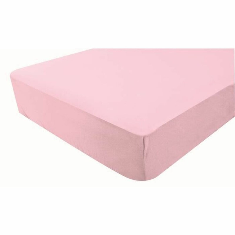 Fitted bottom sheet Domiva Pink...