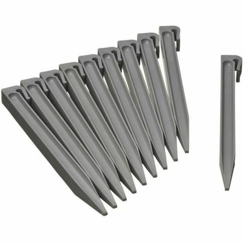 Nails Nature Grey polypropylene Plastic