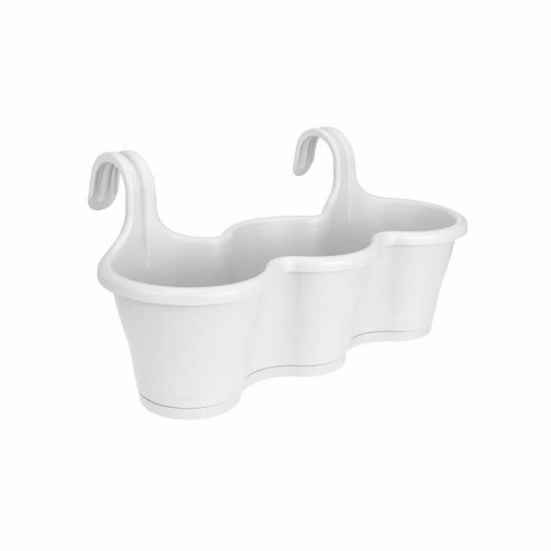 Plant pot Elho 7542655315000 White...