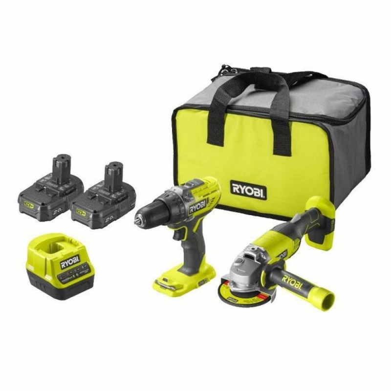 Drill and accessories set Ryobi  ONE...