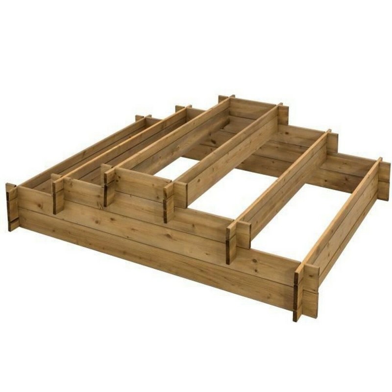 Planter Ekju 140 x 113 x 37 cm Pinewood