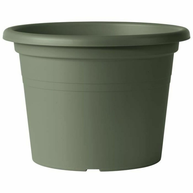 Vaso Deroma Cilindro Verde Iniettato...