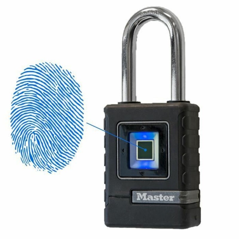 Hangslot met vingerafdruk Master Lock...