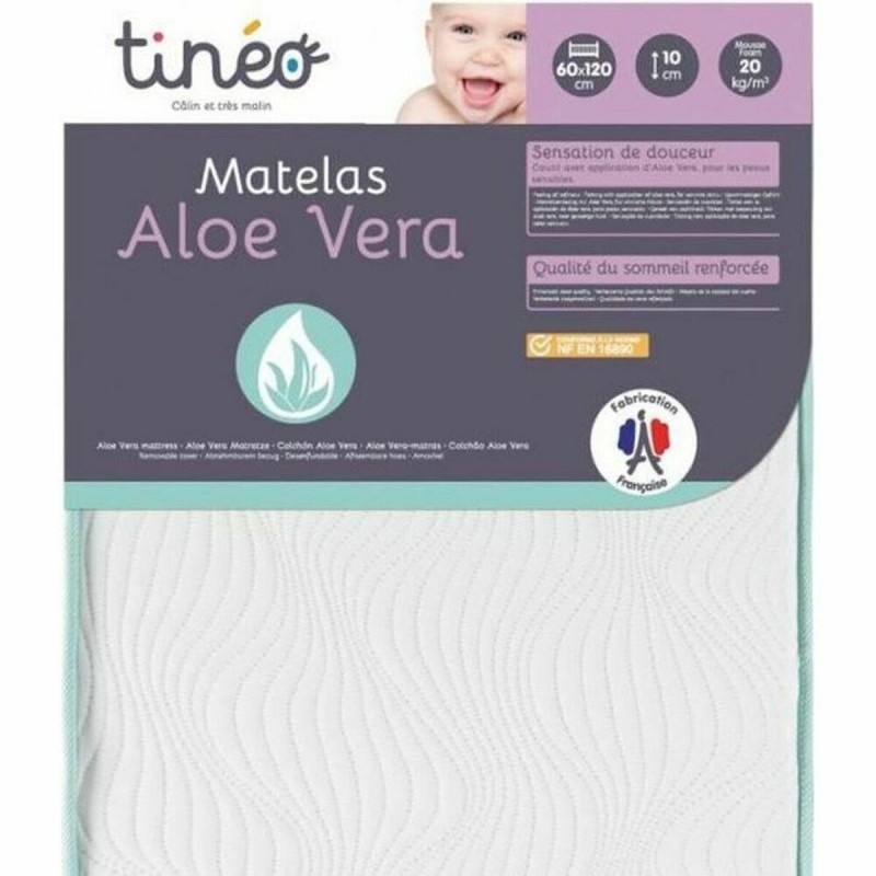 Matelas pour lit de bébé Tineo Aloe...