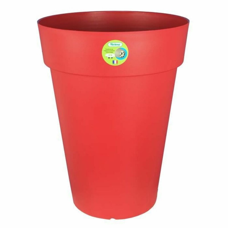 Plant pot Riviera Red Plastic...