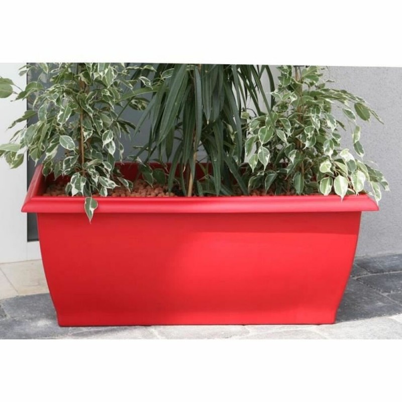 Plant pot Riviera Red Plastic...