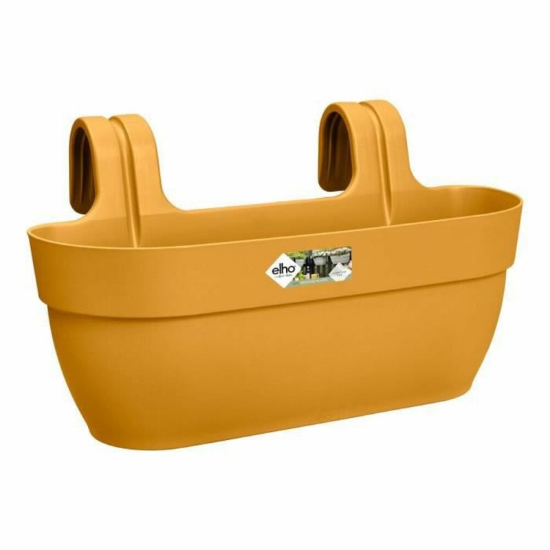 Hanging Planter Elho Yellow Plastic...