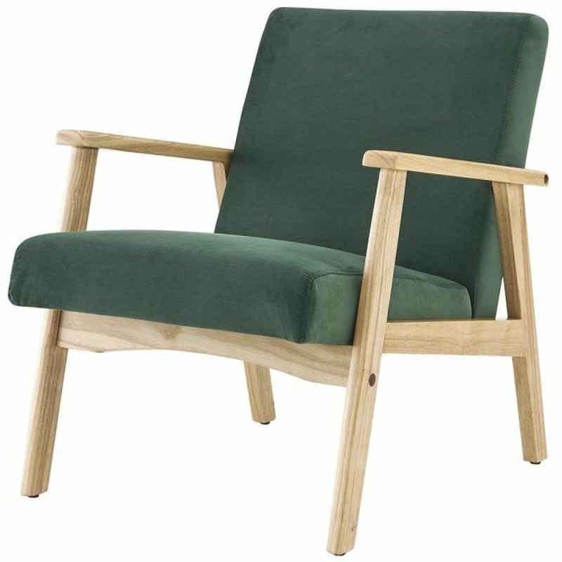 Sedia TULIO Scandinavian Verde Legno...