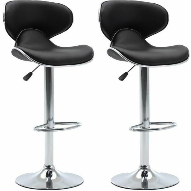 Stool Black (2 Pieces)