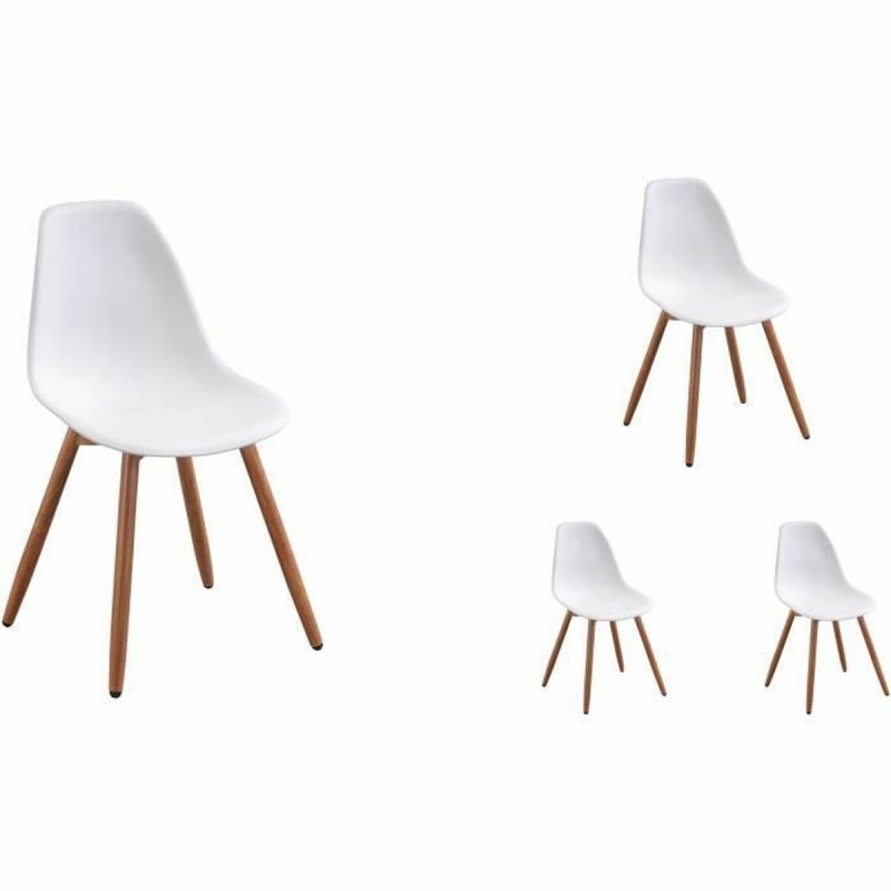 Garden chair White 50 x 55 x 85,5 cm...