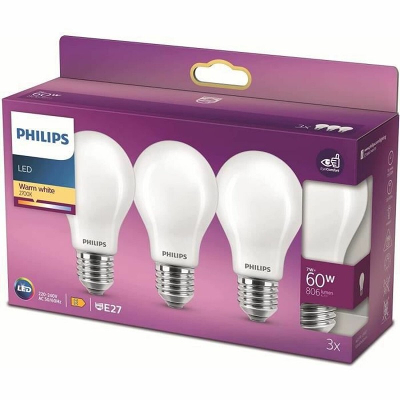 Lampada LED Philips Bombilla E 7 W 60...