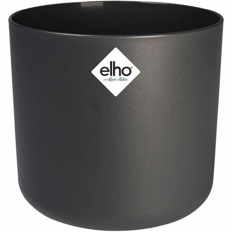 Vaso Elho   Nero Plastica