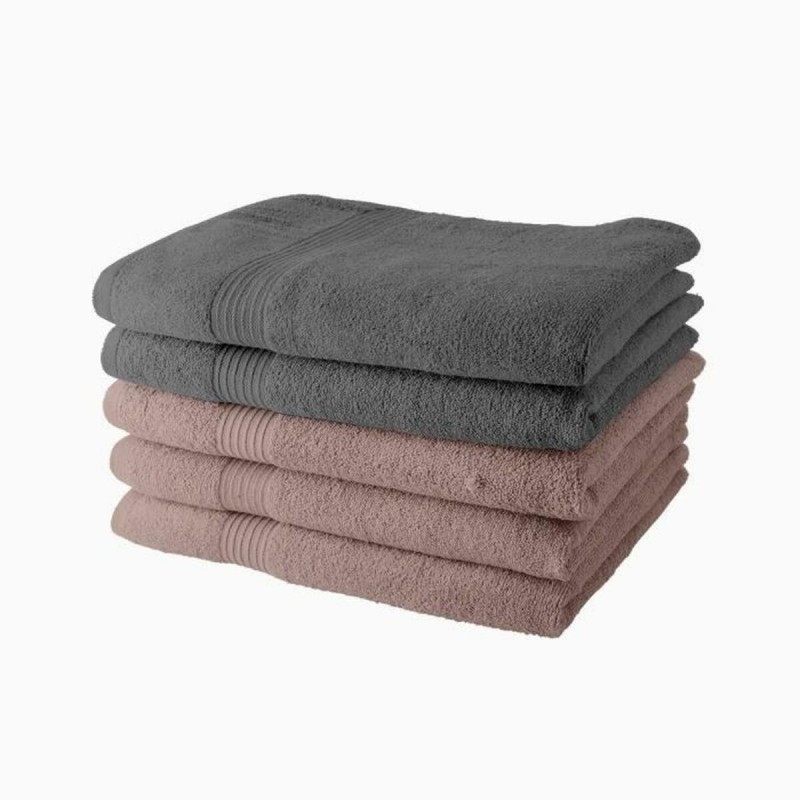 Towel set TODAY Grey Light Pink 5...