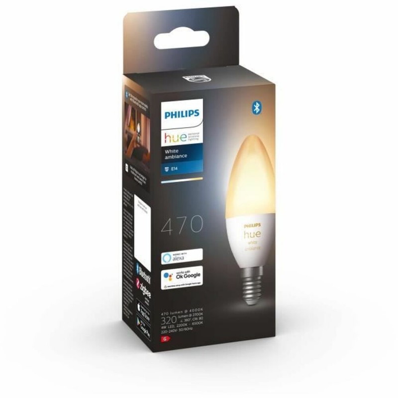 Smart Gloeilamp Philips E14