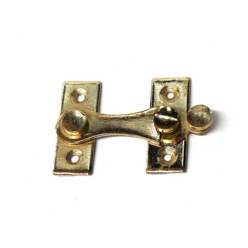 Door latch EDM H-shaped 4 cm Right Brass