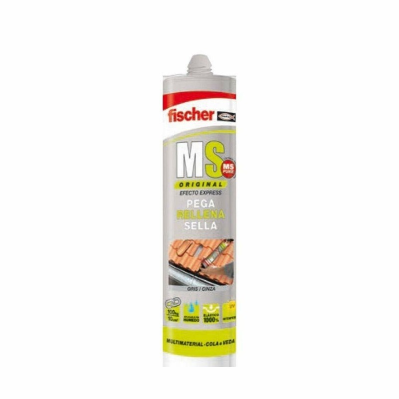 Sellador/Adhesivo Fischer Ms Gris 290 ml